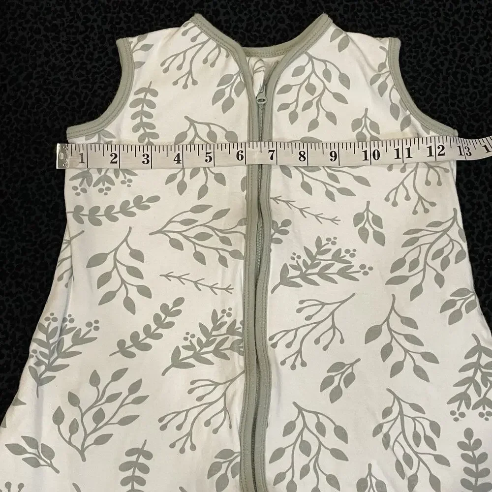 Yoofoss Baby Sleep Sack Gown Size 0-3 Months Cotton Comfy Soft 2 Way Zipper READ